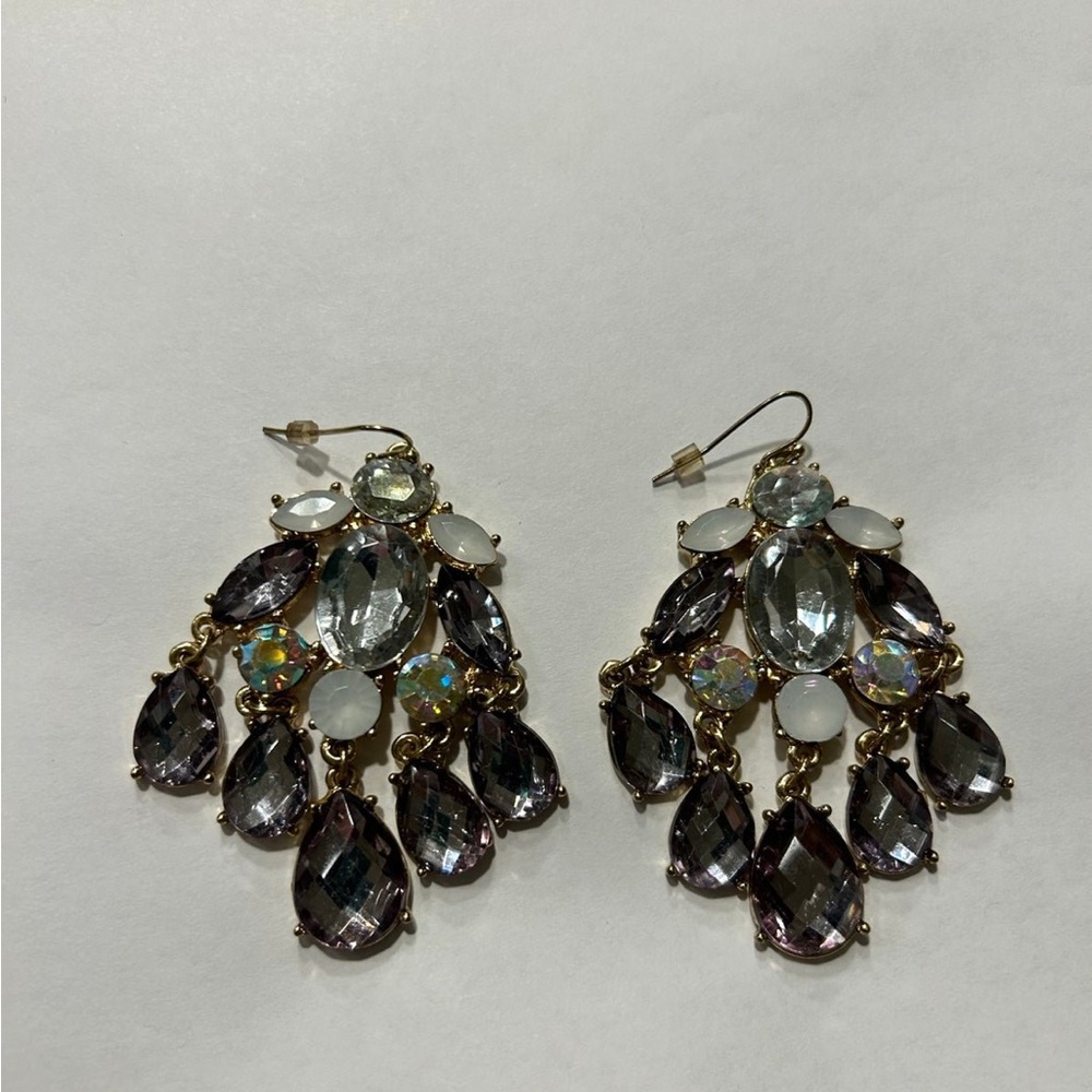 Stunning Crystal Dangle Earrings